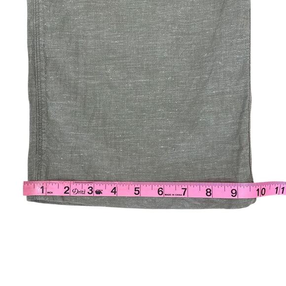 Outdoor Research Hemp Coralie Pants Roll Up Pull On Drawstring Sz 6 Sustainable - Picture 10 of 12